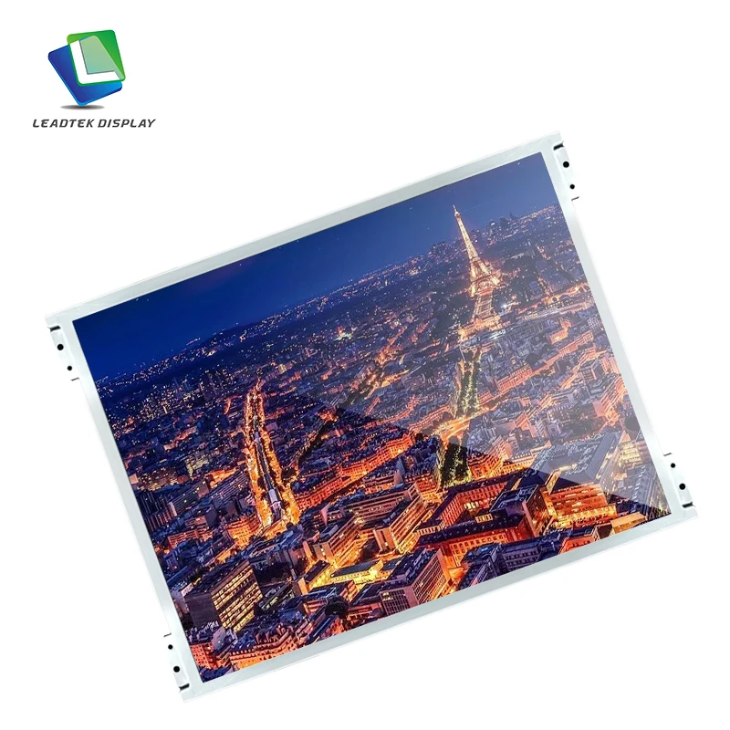 10.4 inch 1024*768 LVDS interface custom lcd screen IPS free viewing tft lcd display for vehicle