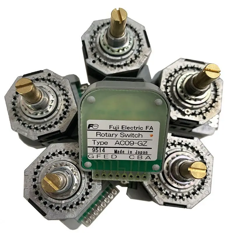 FE fuji electric FA AC09 series  Rotary switch with gray/binary code angle of throw 13.85/15/30 degree