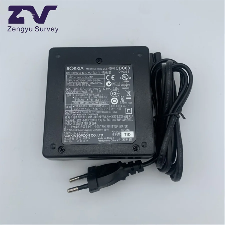 Zengyu Ruide серия инструментов BC-L2A тахеометра CDC68 зарядное устройство для BT-L2 BDC68 BDC46 BDC70 батарея