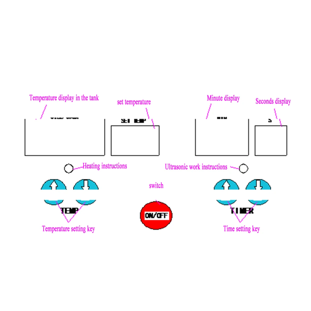 1.8l jewellery ultrasonic cleaner With stainless steel body