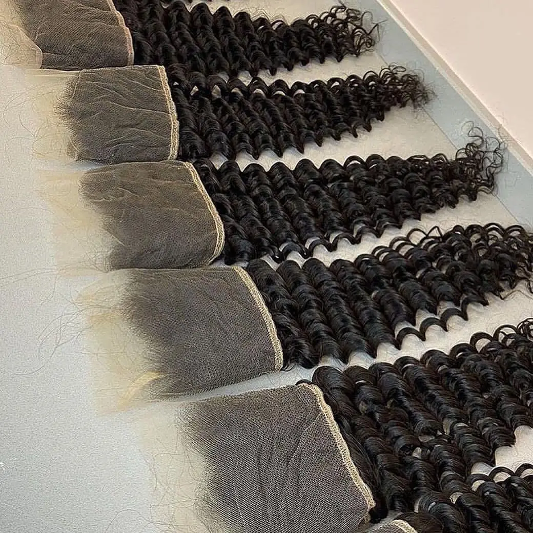 Cuticle Aligned Human Hair Extension Remy 4x4 5x5 Hd Lace 613 Blonde Virgin Hair Bundles And Closure Set And 13x4 13x6 Frontals