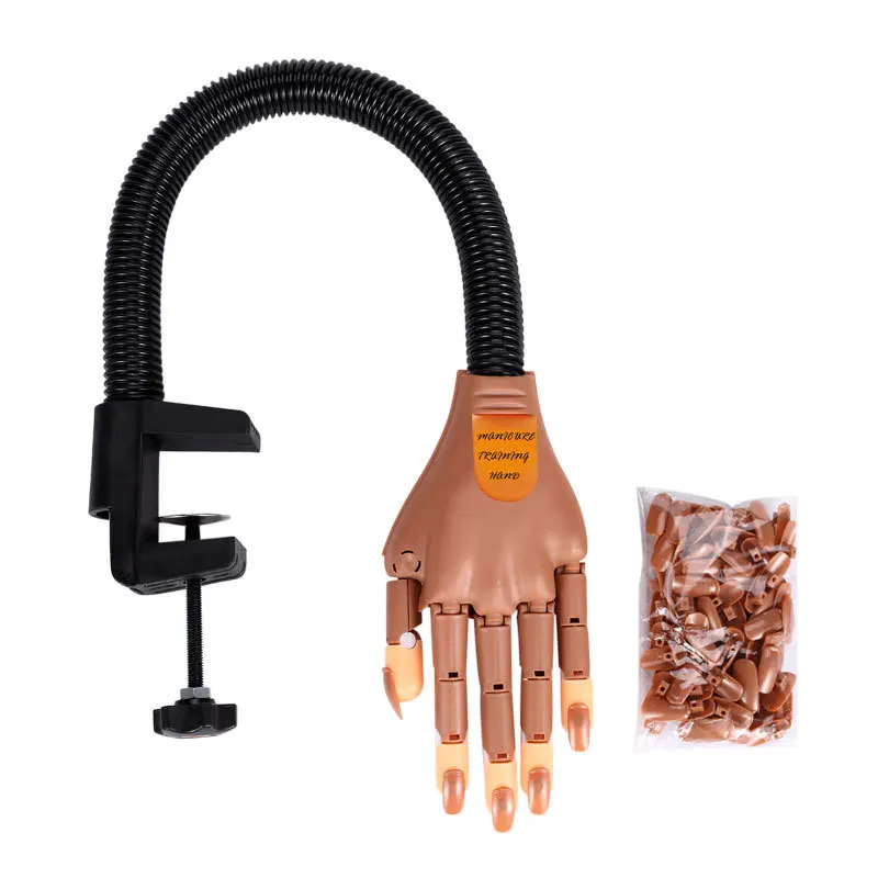 Nail practice hand Activity Nail prosthetic hand Manicure Manipulator Manicure prosthetic hand Joint Movement