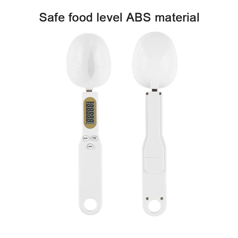 digital measuring removable spoon weight scale Tare kitchen food scale 500g digital spoon scale digital 0.1g