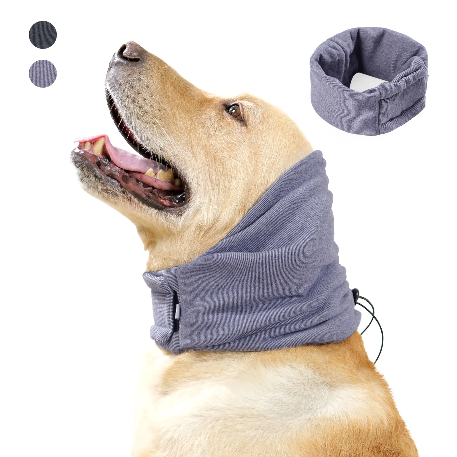 Hot selling multi purpose pet headgear anxiety calming headband Elastic Pet Dog Earmuffs