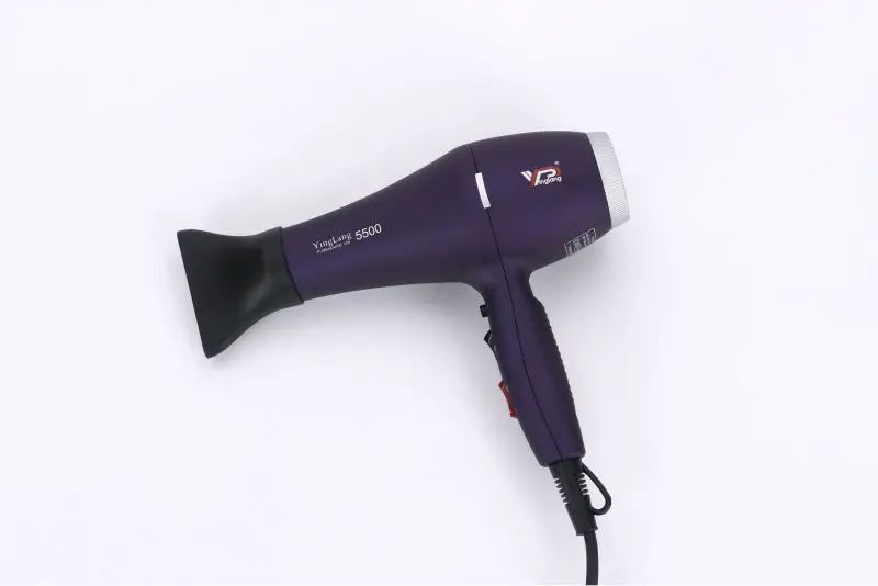 hair dryers Professional 2200W Electric Hair Dryer with High-Speed AC Motor and Diffuser Nozzle for Salon Hotel Car Outdoor