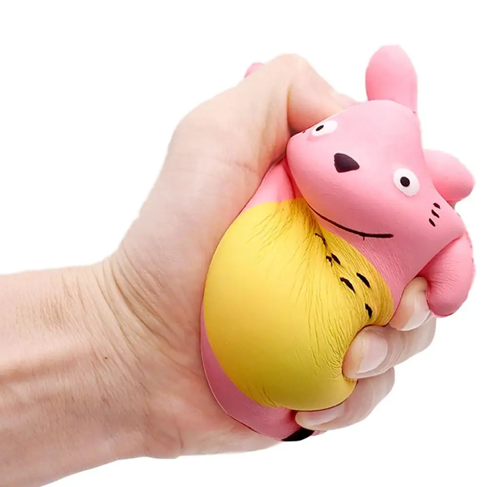 Мягкая игрушка totoro в форме кошки, мяч для снятия стресса, экологичные игрушки для животных