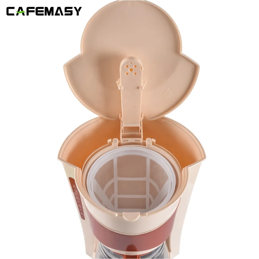 CAFEMASY High Quality Electric Coffee Machine 6 Cups Commercial Coffee Machine American Drip Coffee Machine