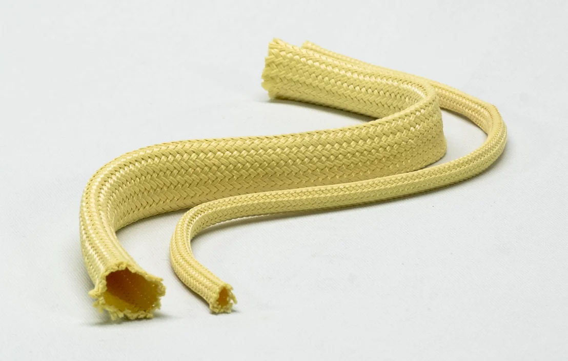 T&F Protective Sleeve Electriduct Aramid Fiber Braided Sleeving High Temperature Flame Retardant Cable Sleeve Hose Protector