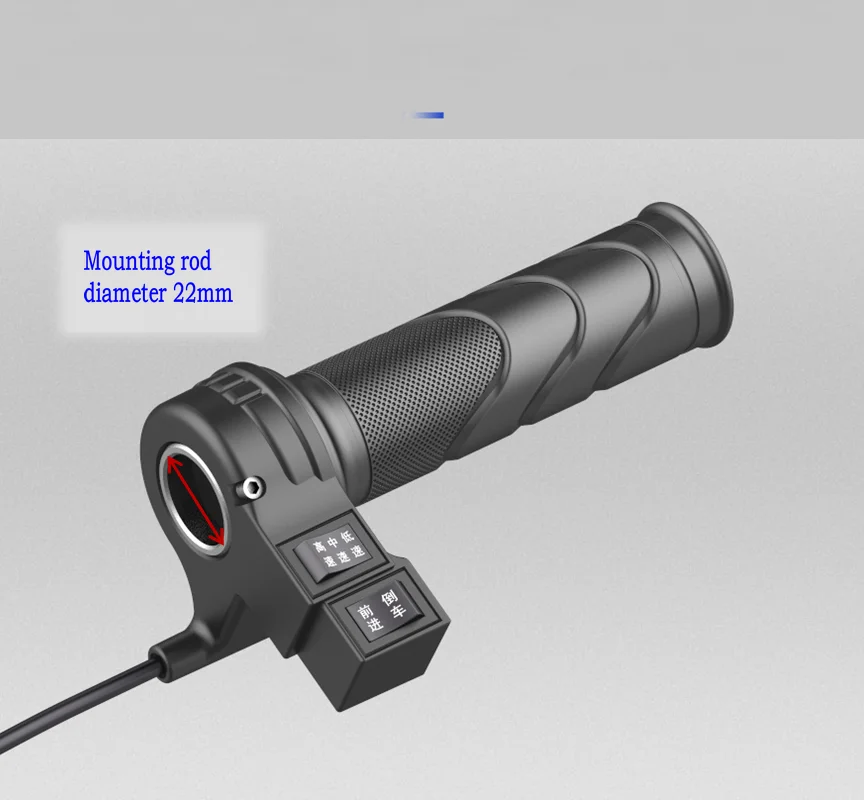 Electric Bicycle High And Low Forward Reverse Tricycle Accelerator Hhandle Speed Regulating Handle Universal