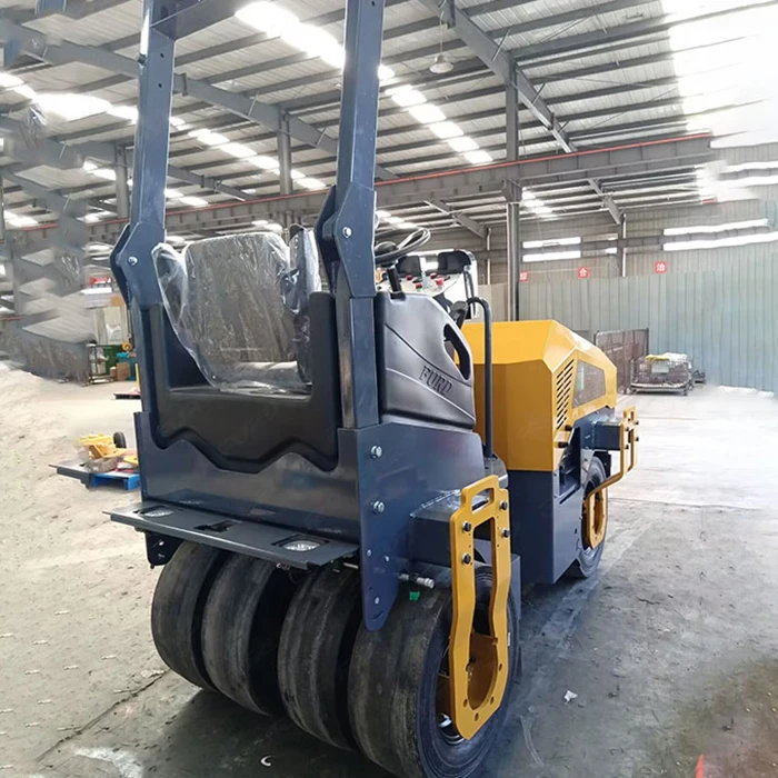 Good Price FURD 3 Ton Vibratory Pneumatic Rubber Tire Roller