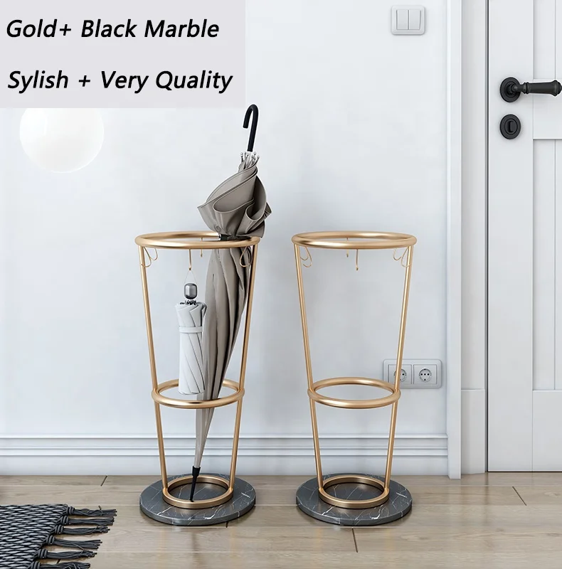 Umbrella stands indoor free standing Metal Hanging Holder home office decor Amazon supplier canes Walking