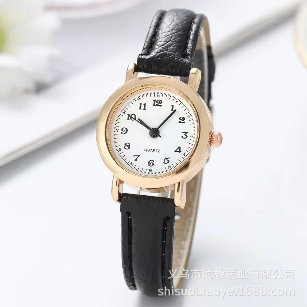 Latest Brand New Ready Made Good Quality Trend Design Low Price Multi-Color Multifunction Women Quartz Watches Leather Band 24