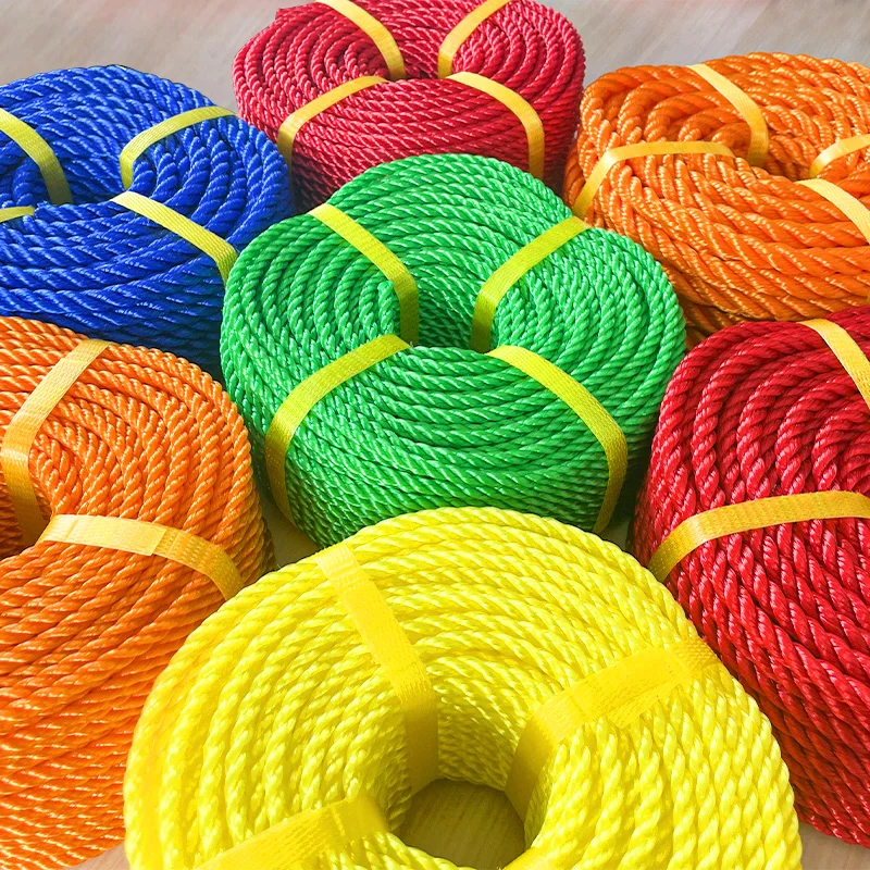 Hot Sales 3 Strand Twisted PP Rope With Polypropylene Rope 6MM