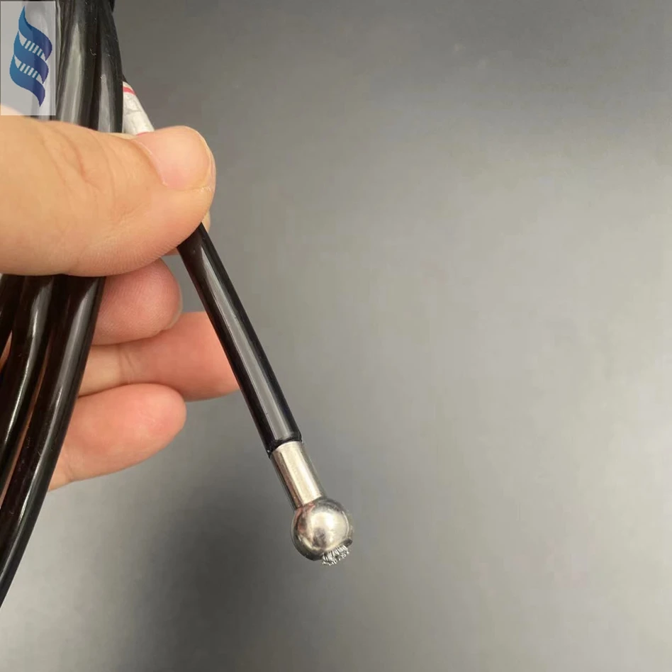 Commercial use Gym Cable Wire Rope Heavy Duty Steel Replacement Parts for Gym Fitness Cable Pulley Accessories 1/8' 3/16'