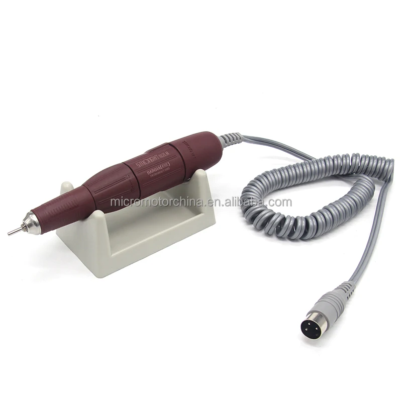 High speed  portable saeshin strong 102LN lab Micro motor 45000rpm carbon brush micromotor handpiece