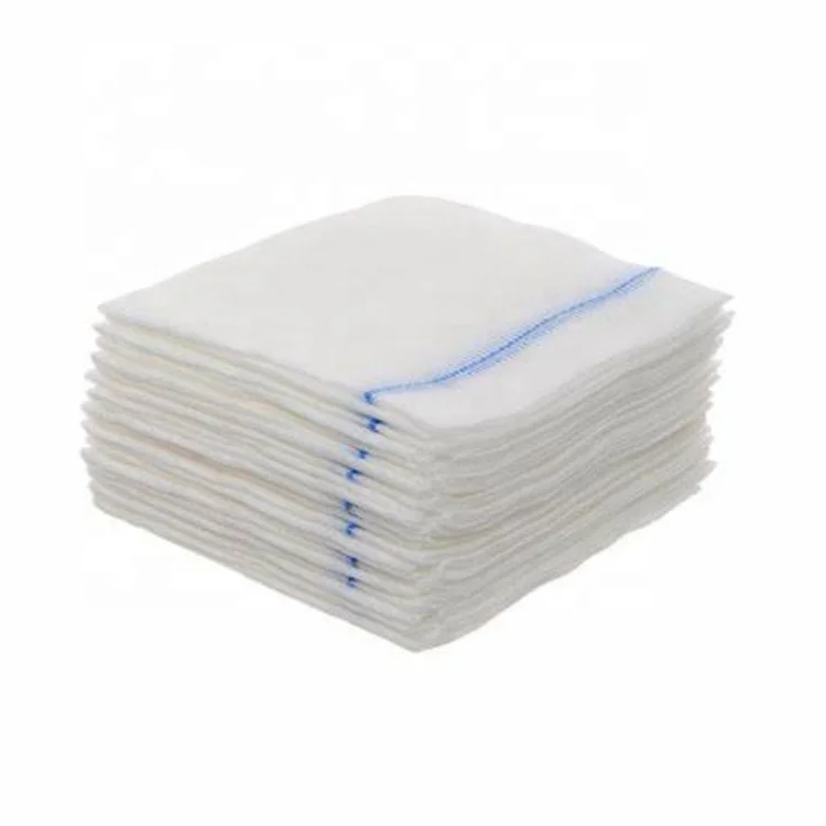 Manufactures Customized Wholesale Gauze Sponge Sterile Dental Gauze Sponge Gauze Sponge 4x4 16ply With CE