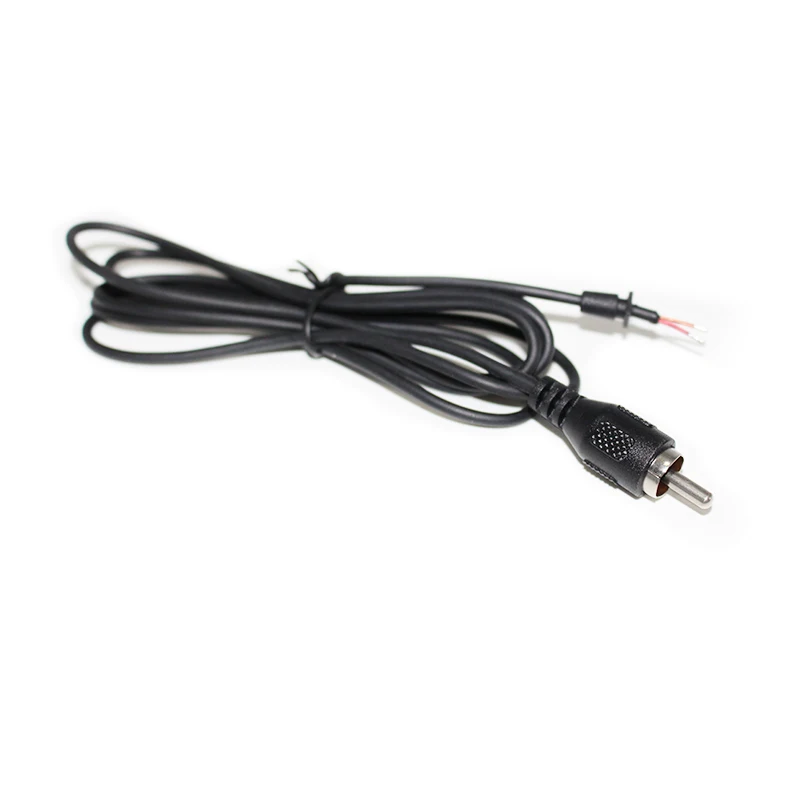 New Arrival 24AWG Enameled Wire RCA Male To Open With SR Audio Viedio Cable