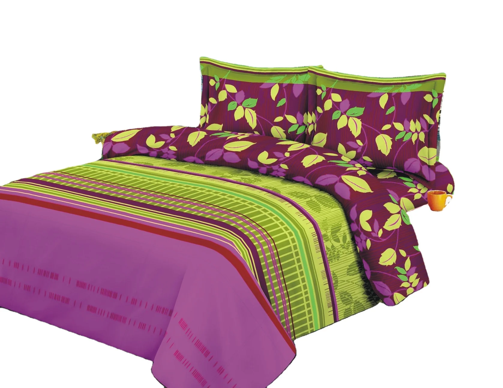 CUSTOM PRINTED BRUSHED MICROFIBER TWILL FABRIC IN 100% POLYESTER