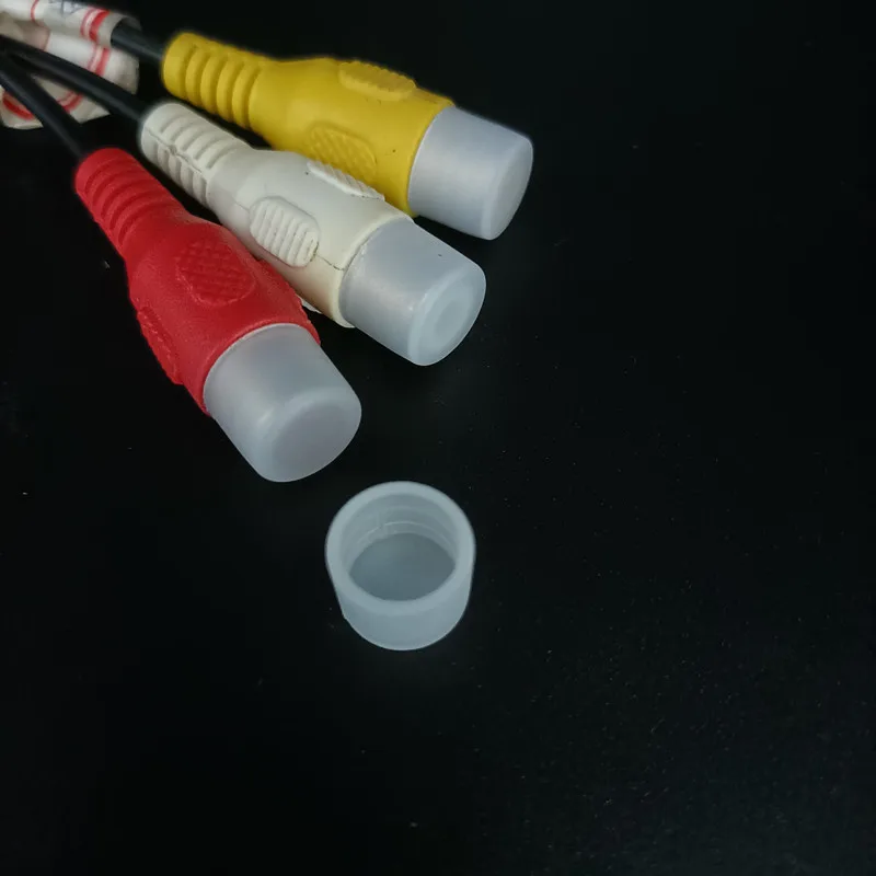 Shielding anti-oxidation socket anti-rust Rca Lotus seat dust-proof cap dust-proof plug Audio king protective cover