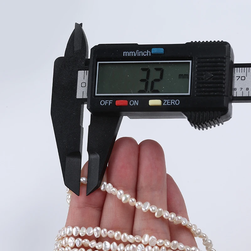 Wholesale 3-3.5mm Baroque Freshwater Pearl Strand For Women Jewelry Making