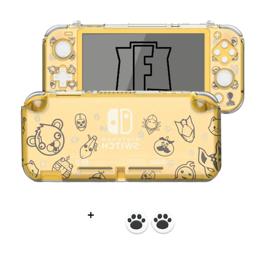 Game Accessories Protective Clear Hard Case Cover Shell For Nintendo Switch Lite Console Joy-Con Crossing Protection Cover