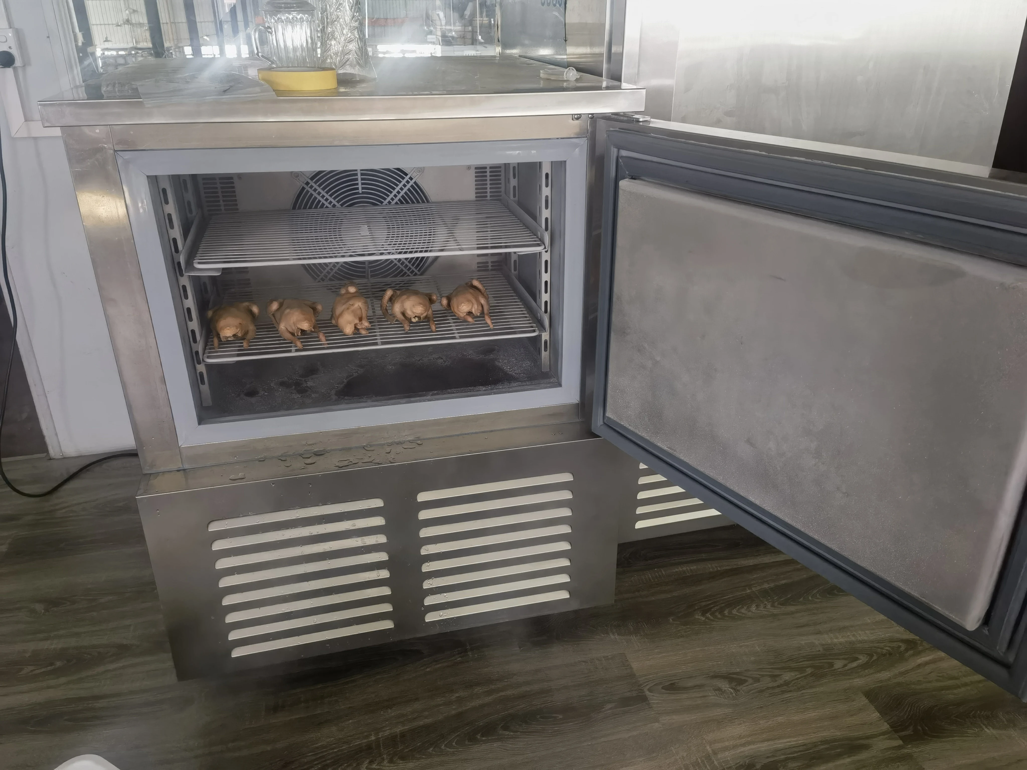 Commercial Kitchen French Fries Chicken Fast Freezing Equipment Blast Freezer Chiller