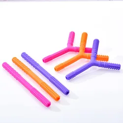 crochet beige bunny rattle wood crochet teether