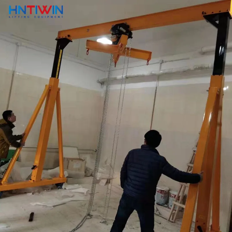 CE APPROVED Small Gantry Crane For Handling Steel Coil