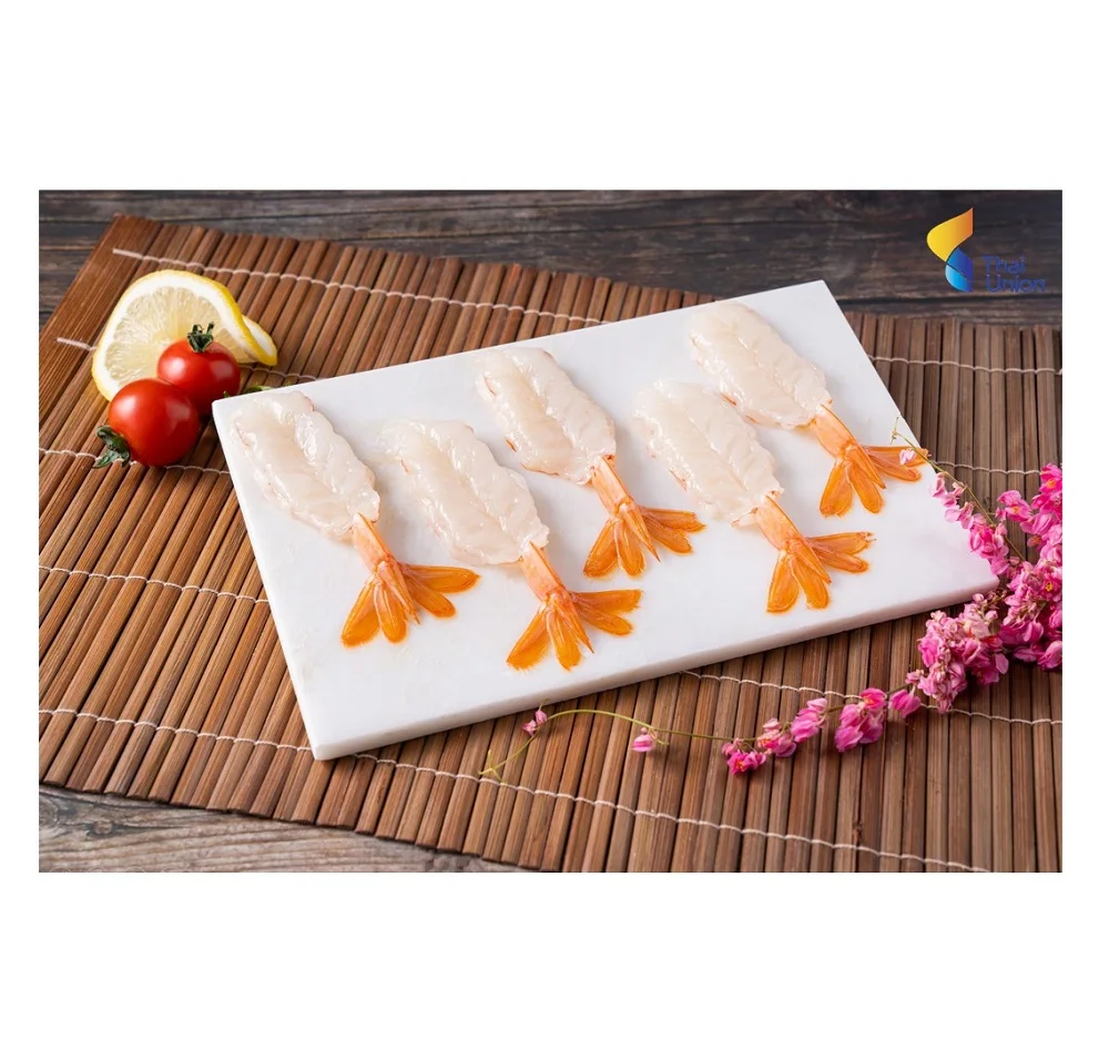 The Raw Argentinian Red Shrimp with High Premium Frozen Food for Making Sushi with Good Price Made in Thailand