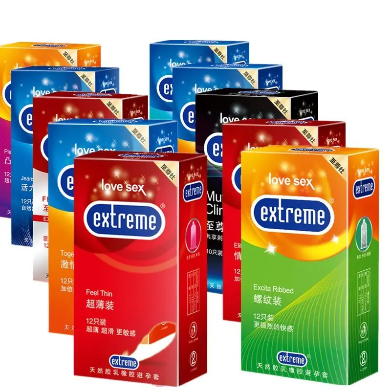  12 extfeme condoms factory direct processing