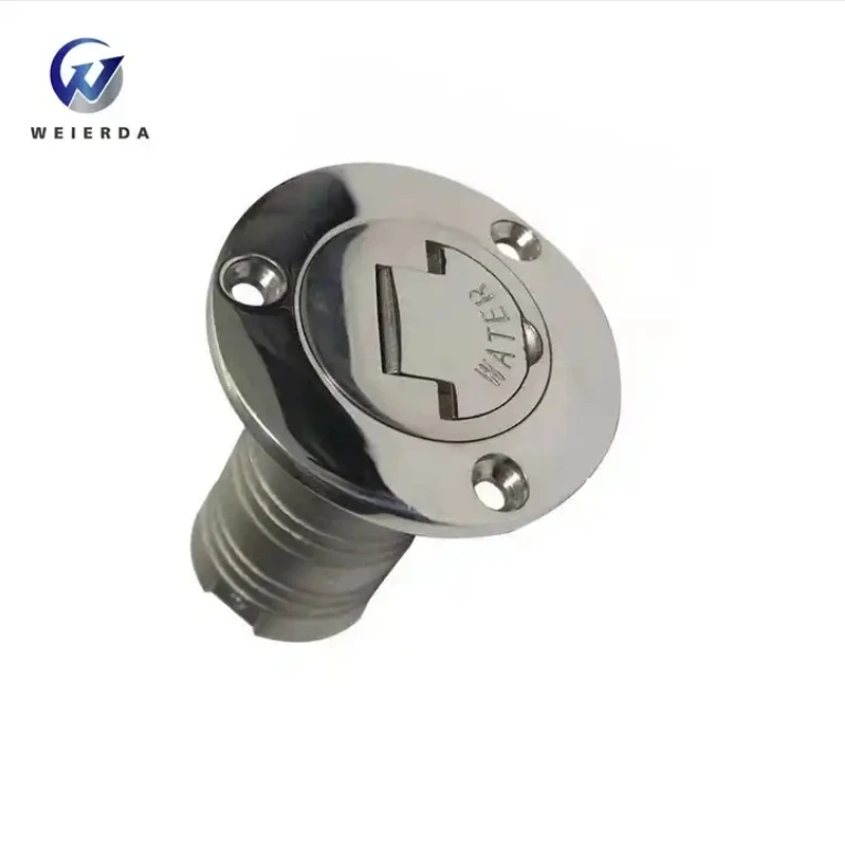 Stainless Steel 316 Marine Boat accessories marine hardware supplies Tank Filler Deck Fill with Key