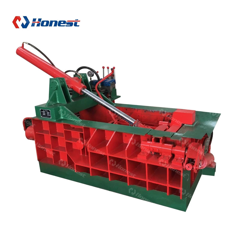 2024 Year Scrap Metal Baling Machine Horizontal Baling Metal