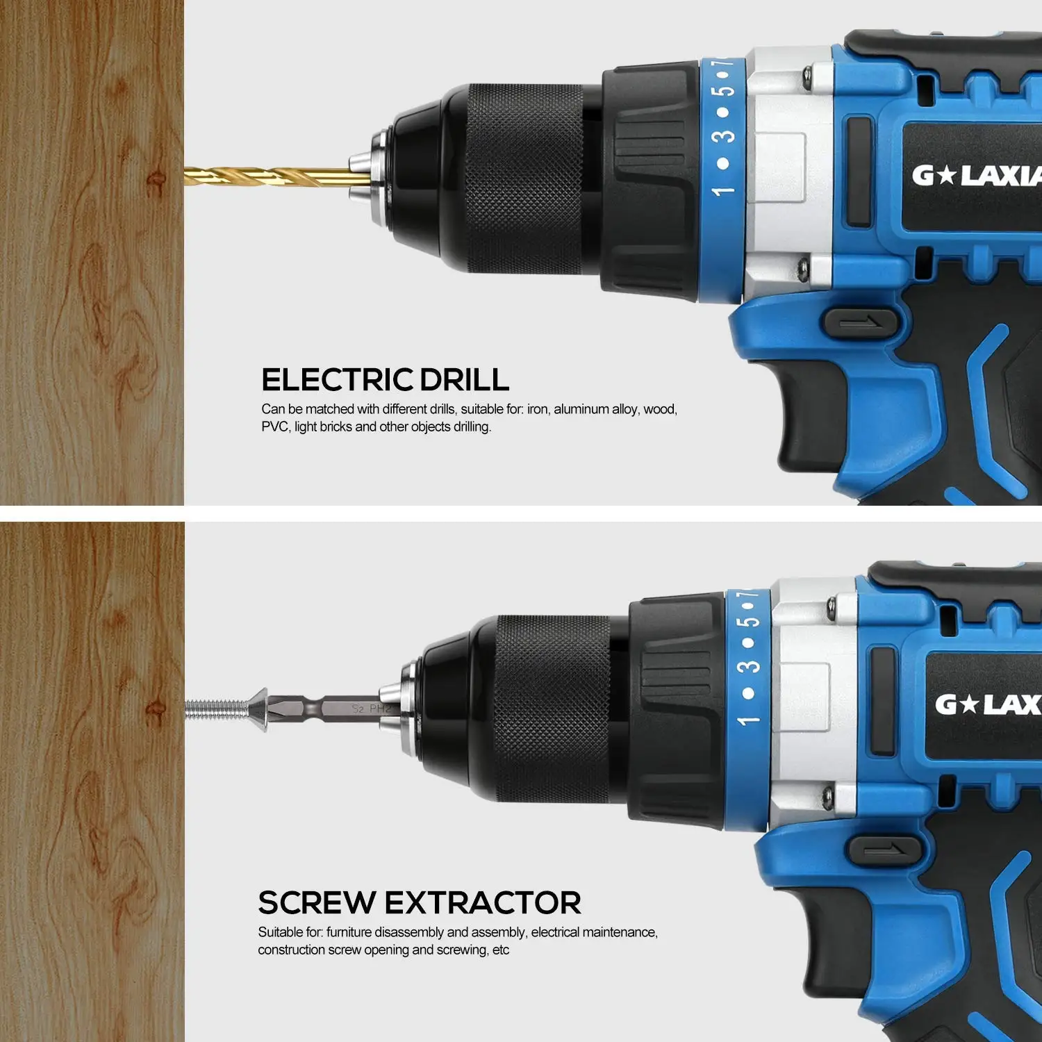 PRO 20V Cordless Brushed 1/2 In. Dual Speed Drill (Bare Tool)
