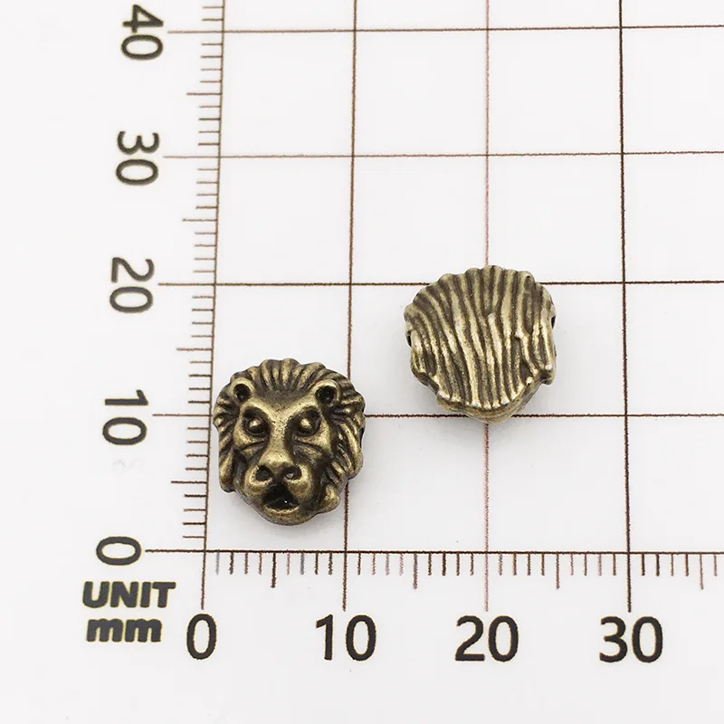 Vintage Charms Beads Antique Silver & Gold Animal Charms Beads Accessories For Making Bracelet DIY