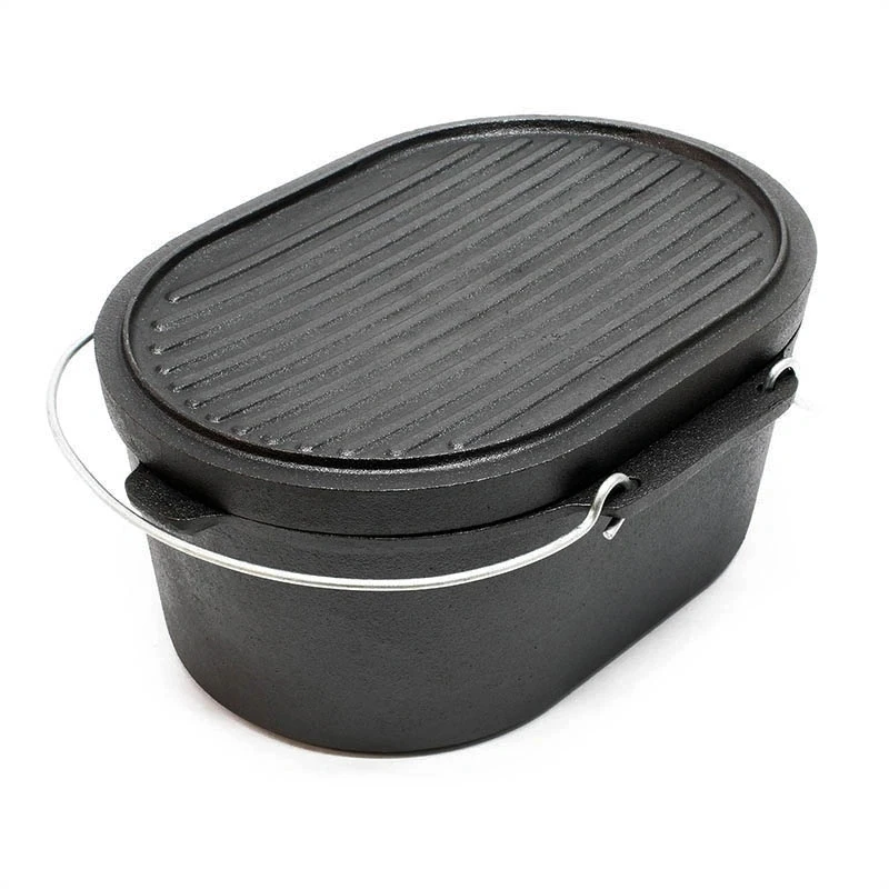 Amazon Camping cookware Cooking Pot Cast iron dutch oven for Amazon