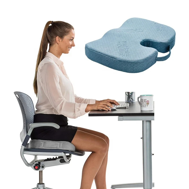 High Quality Orthopedic Comfortable Memory Foam Office Chair Seat Cushion
