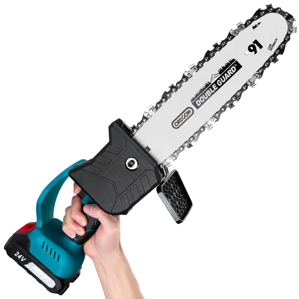 Canpro 550W Mini Electric Chain Saw  Lithium Battery Wood Cutter Pruning Portable Mini Chainsaw