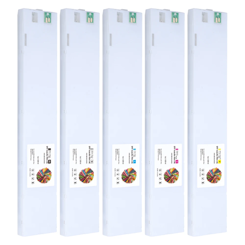 Xcellent 600ml PHT50 Pigment DTF Ink Cartridge With Chip For Mimaki PHT50 DTF Inks