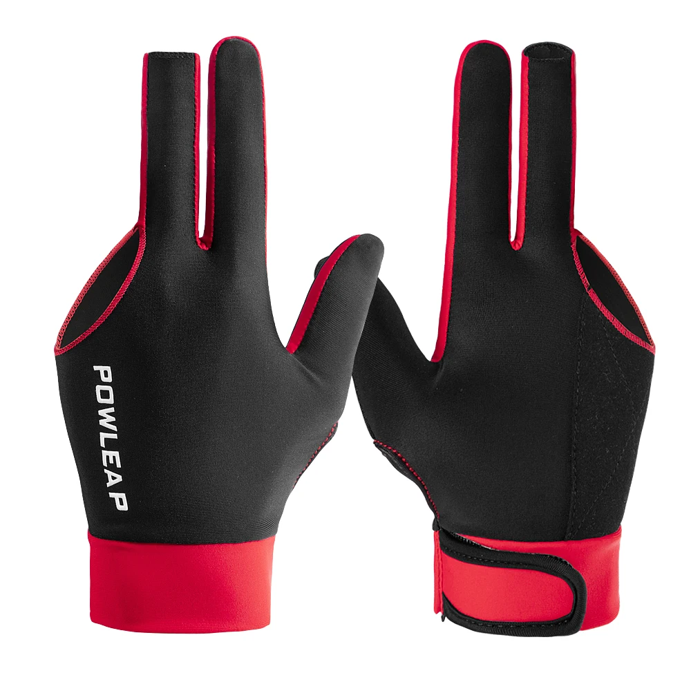 
2021 New Arrived Microfiber Leather Billiard Snooker Gloves Pooling Cue Outdoor Sports Gloves For Men Women 