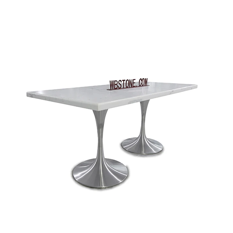 Modern Marble Top Restaurant Coffee Shop Home Kitchen Dining Room Table and Chair