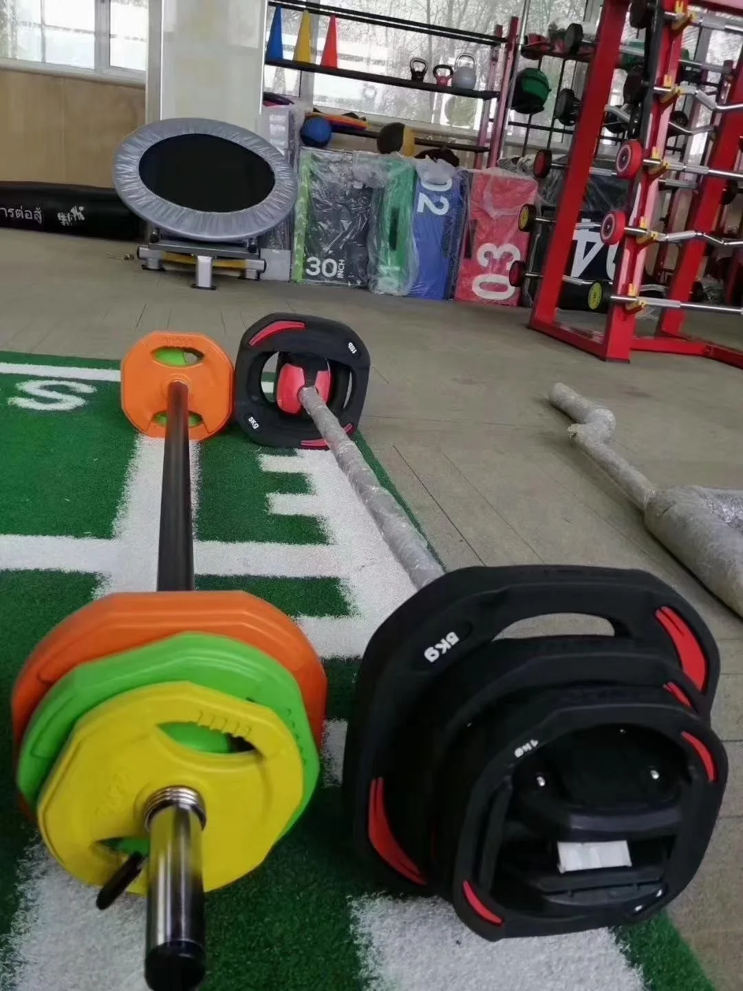 Gym Fitness Equipment Home Use Barbell Plate Set