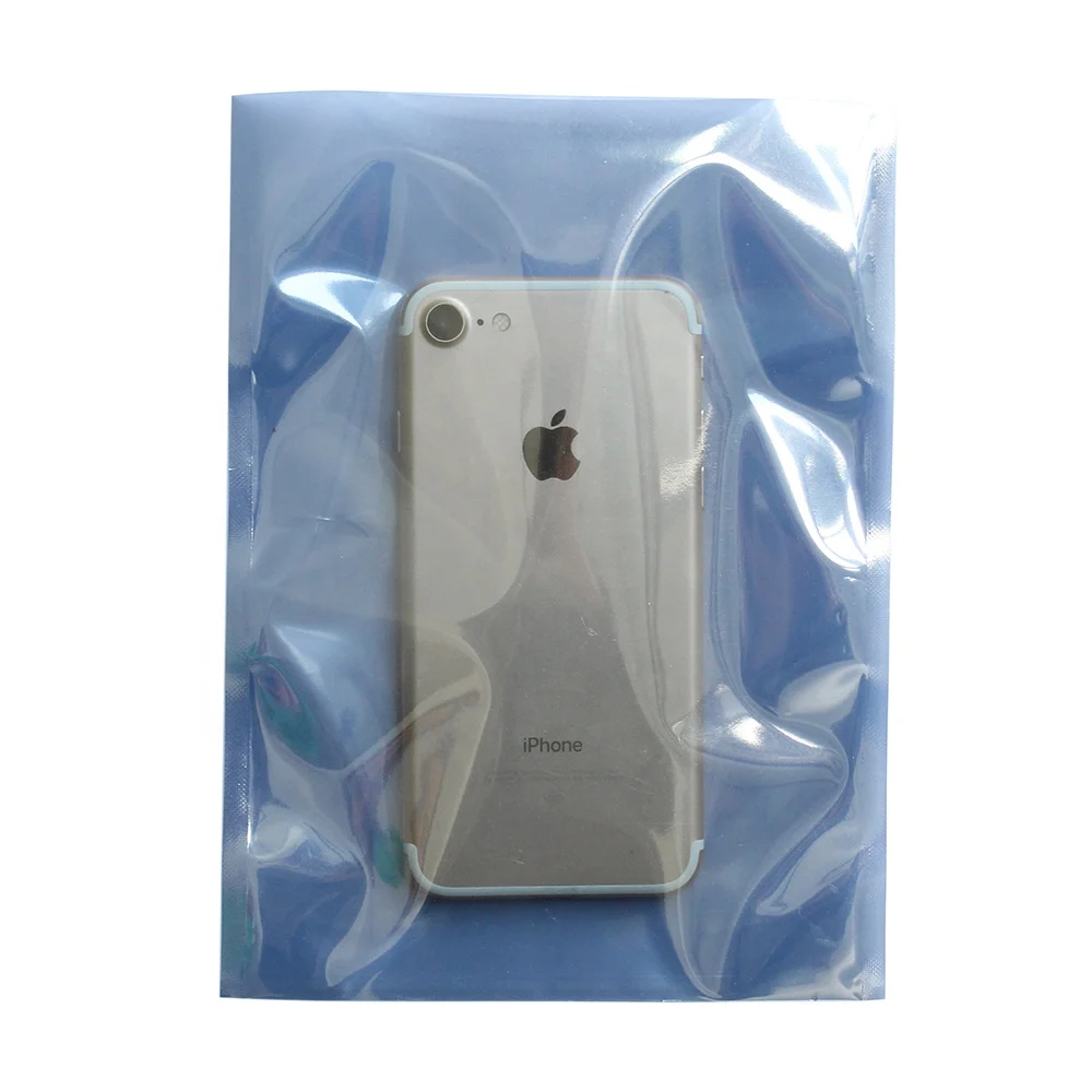 Custom 6x15cm  ESD Shielding Bags Hard Disk Drive Packaging Bag Antistatic ESD shielding zip lock bag