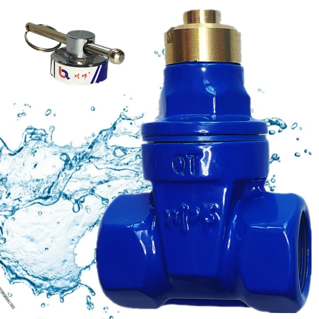 Valve supplier dn15dn20dn25dn40 dn50pn16 mini smart valve special encryption tool knife gate valve fitting type replacement