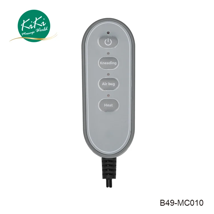 KIKI MASSAGE Full Body Foldable Shiatsu Kneading Car Heated Massage Seat Cushion