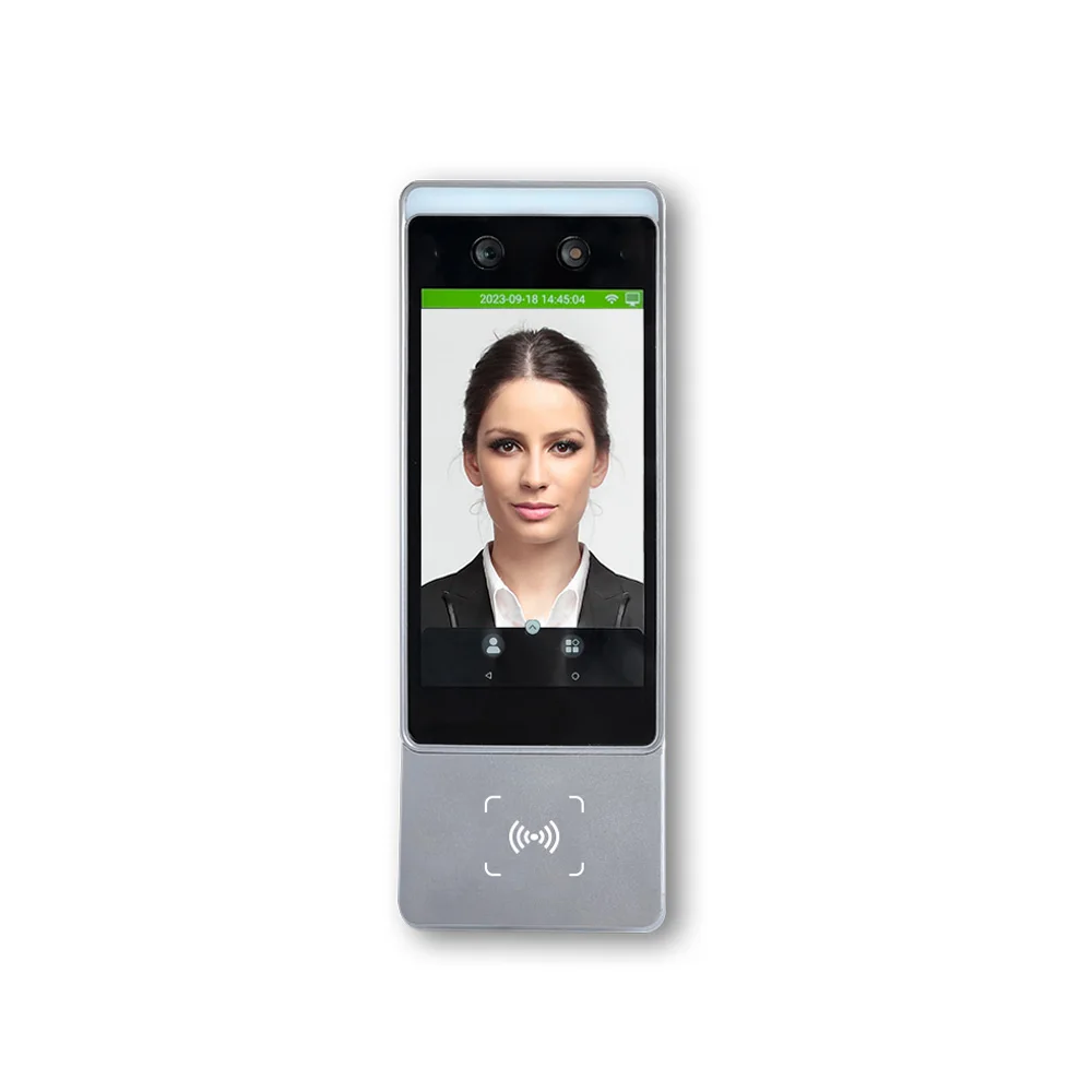 Free Software SDK Face Recognition Time Attendance Terminal WIFI Cloud Face Time Attendance And Access Control
