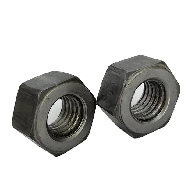 Hebei Handan factory Manufacturer ANSI b18.2.2 standard  Plain Hex nut