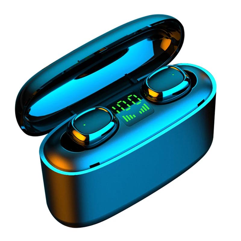 New Trending Auto Connect Wirless Blue Tooth Earphones Sport Earbud For Running