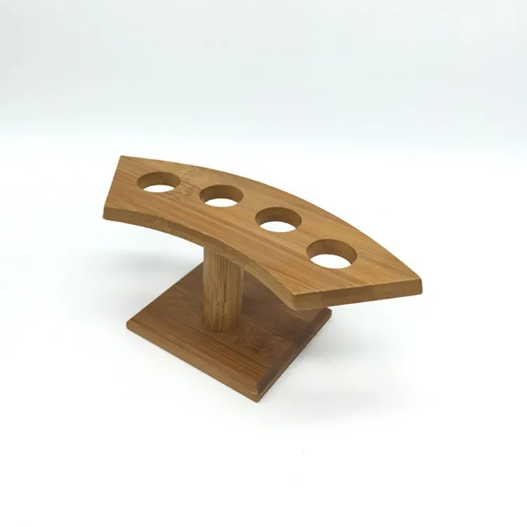 Natural eco-friendly bamboo sushi roll holder Japanese sushi stand rack custom logo