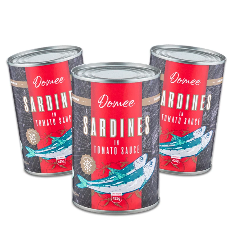 Good Quality Manufacture Fresh Sardine Fish Canned Cheap Sardines in Tomato Sauce