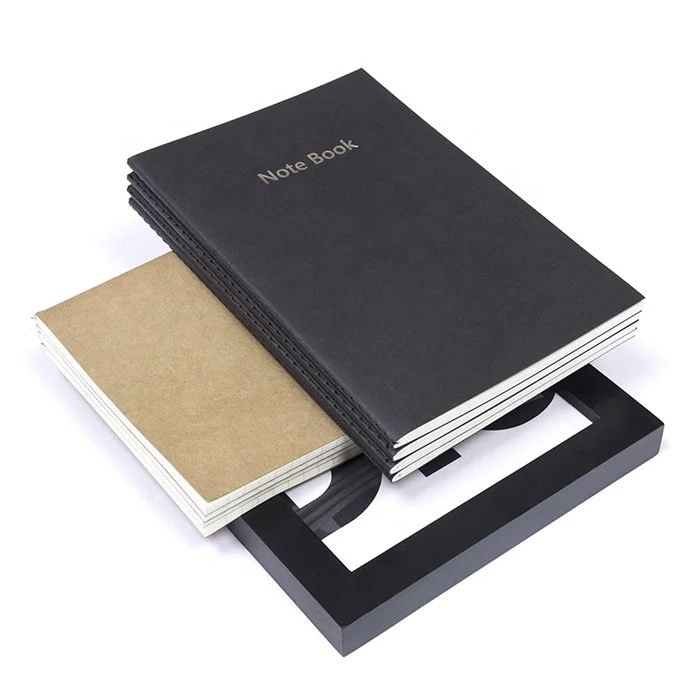 Promotional Chinese Exercise Book School Kraft Paper Cover Lined Notebook